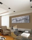 Самомоднейшая панель стены 3D PU декоративная для TV/софы/лестницы