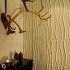 Текстурированные рециркулированные декоративные панели стены 3D/коммерчески плитка доски стены