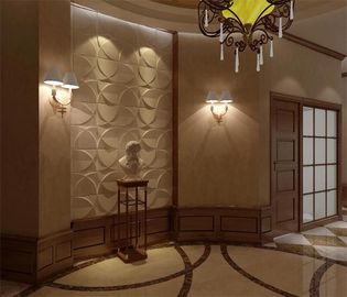 Подгонянное 3D текстурировало панели стены Wedding бумага стены украшения гостиницы