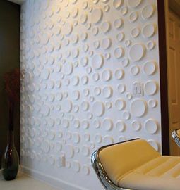 Декоративный mdf обшивая панелями искусство стены текстуры света Tridimensional панелей стены 3D для крытого
