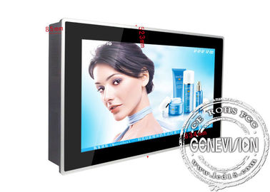 32" тонкий дисплей Маунта LCD стены 1366x 768 для Signage 3D цифров
