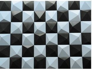 Предпосылка каменной стены заволакивания стены панелей стены экстерьера 3D PVC материальная водоустойчивая напольная