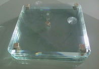 Супер белым низким закаленное утюгом стеклянное защитное стекло 19mm для верхней части таблицы